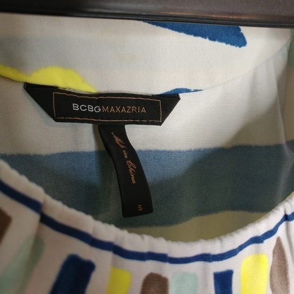 BCBGMaxAzria Colorful Printed Dress - Picture 4 of 10